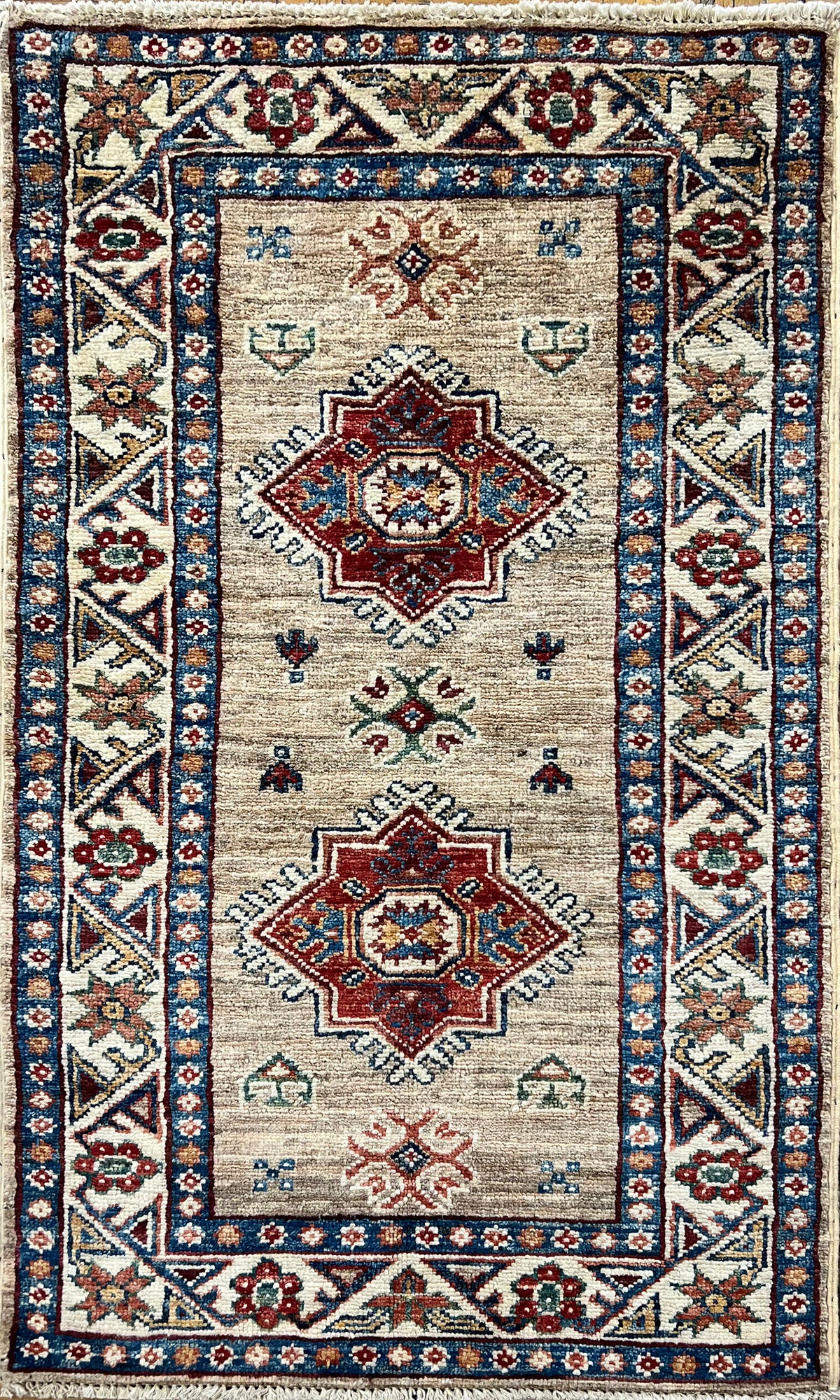 Tapis Kazakh en Laine