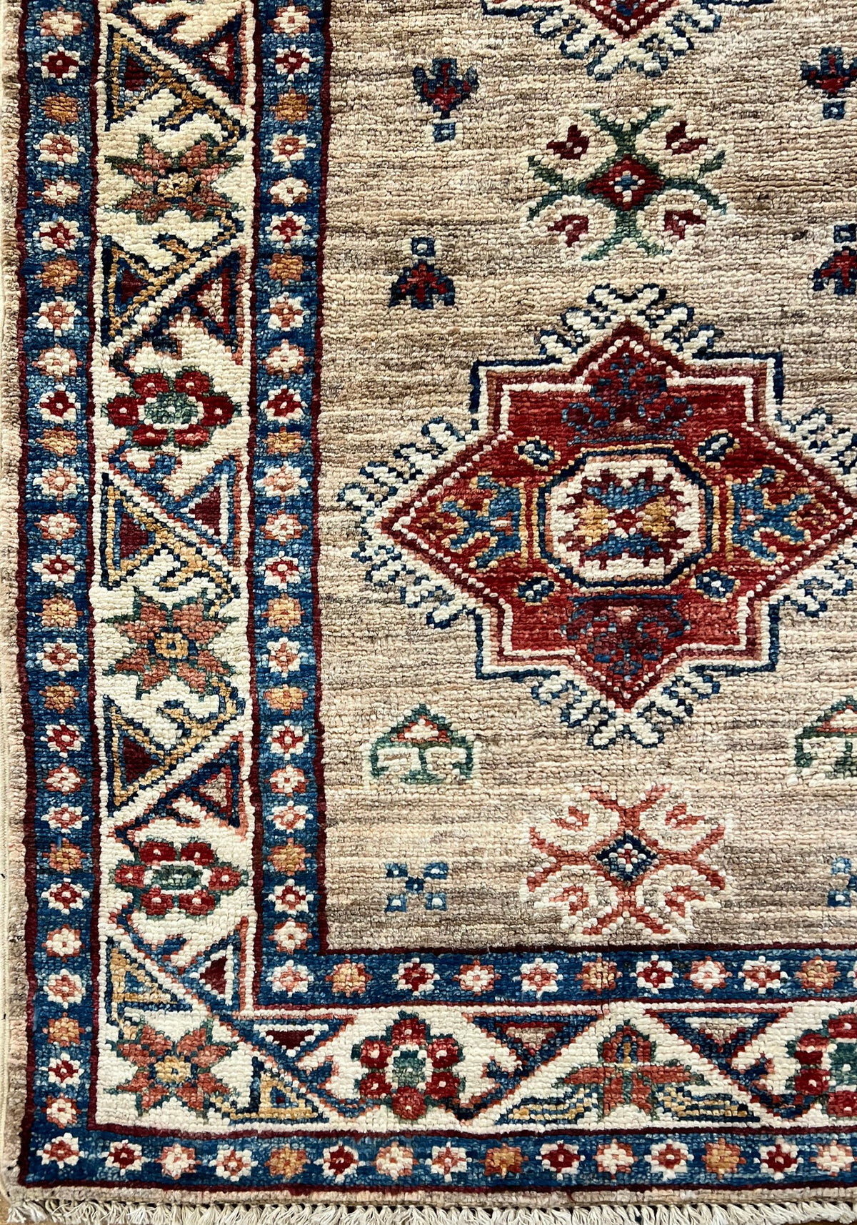 Tapis Kazakh en Laine