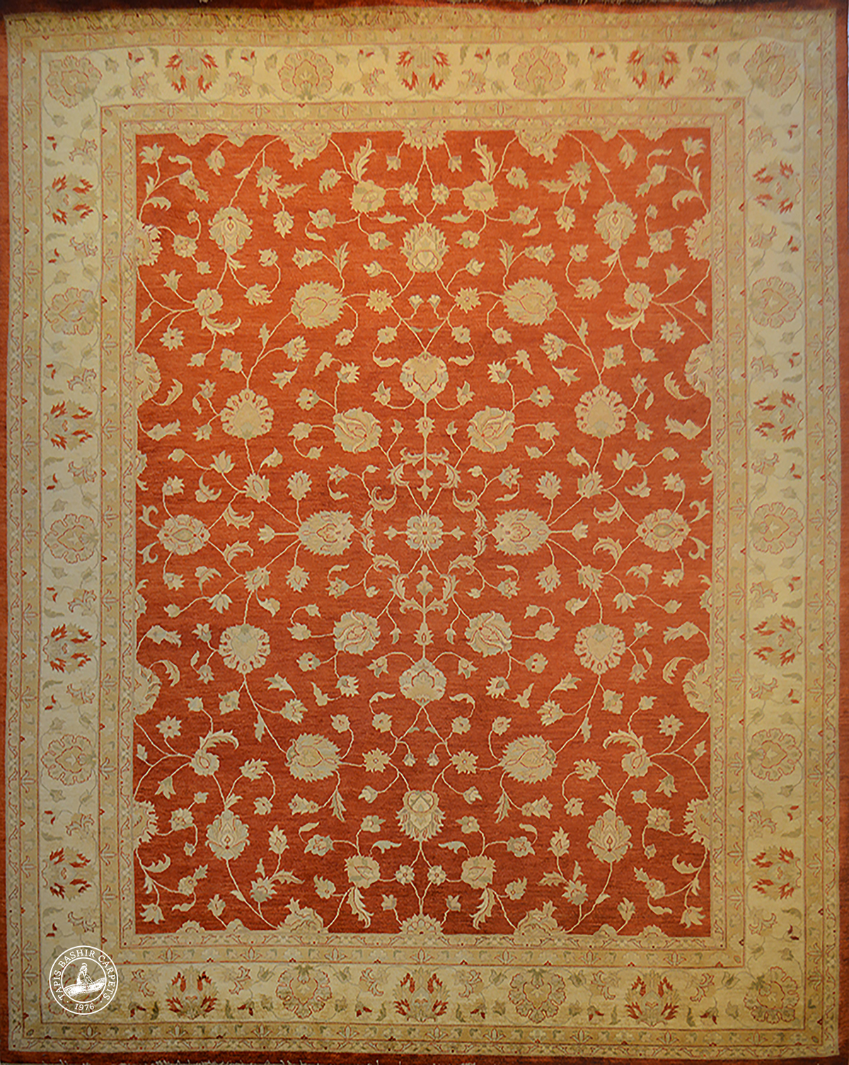 Tapis de vignes de lotus