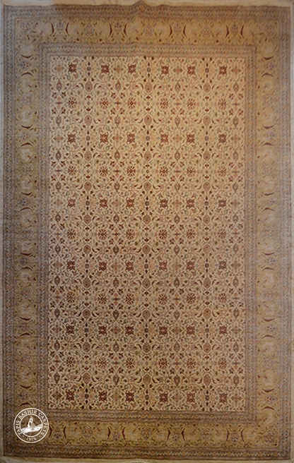 Tapis en soie d'Ispahan