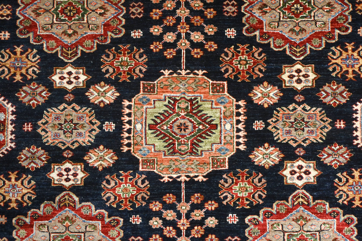 Tapis kazakh | 10'7" x 7'11" | Décoration intérieure | Tapis en laine noué à la main
