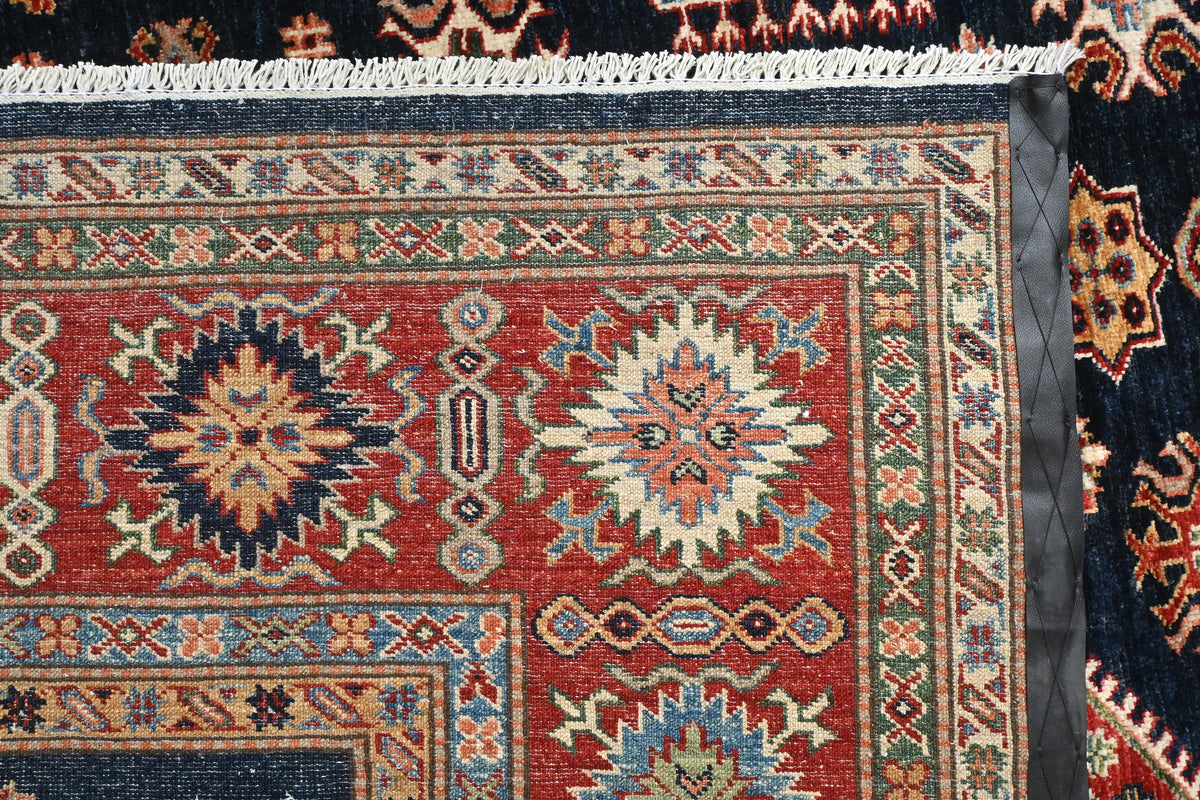 Tapis kazakh | 10'7" x 7'11" | Décoration intérieure | Tapis en laine noué à la main