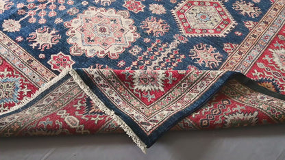 Tapis kazakh | 10'7" x 7'11" | Décoration intérieure | Tapis en laine noué à la main