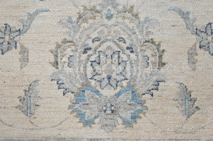 Faryab Wool Carpet | 11'7'' x 9'4'' | Home Decor | Hand-knotted Area Rug