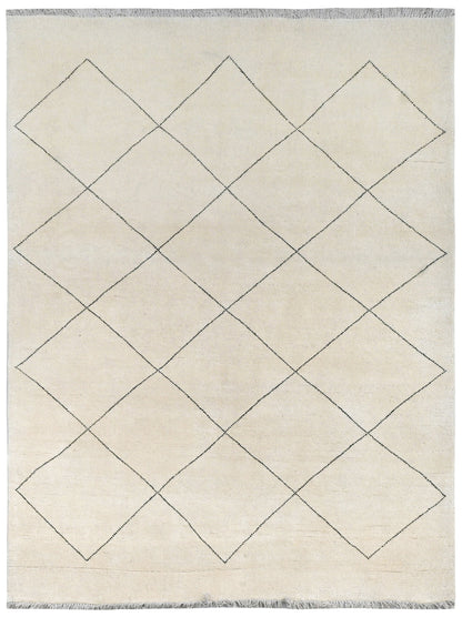 Beni Ouarain Sahara | 8'3" x 5'8" | Home Decor | Moroccan Style Hand-knotted Area Rug