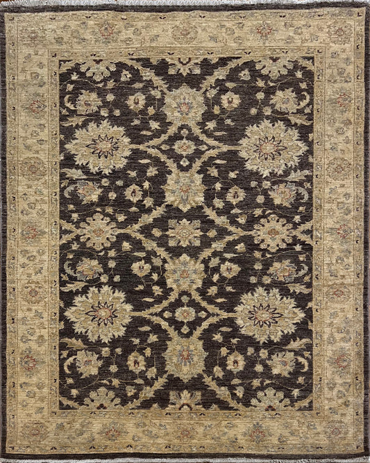 Paktia Lotus Rug | 6'7" x 5' | Home Decor | Hand-Knotted Rug
