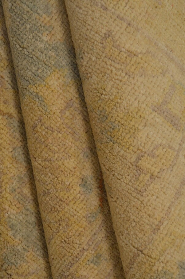 Helmand Lotus Carpet | 9'7" x 8'3" | Home Decor | Hand-knotted Wool Area Rug