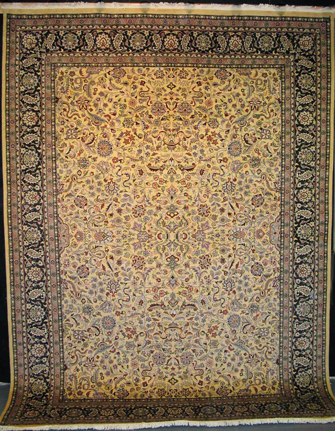 Lahore Gardens Carpet | 12'2" x 8'11" | Home Decor | Wool Area Rug