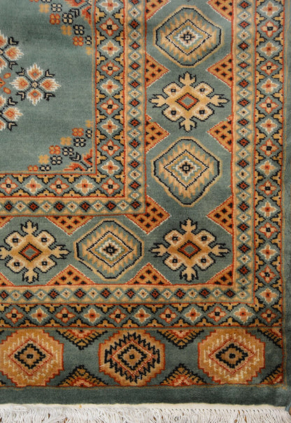 Bokhara Yomud Carpet | 9'11" x 8'1" | Home Decor | Wool Area Rug