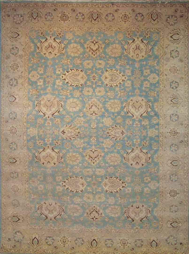 Oushak Wool Carpet | 8'2" x 6'1" | Home Decor | Wool Area Rug