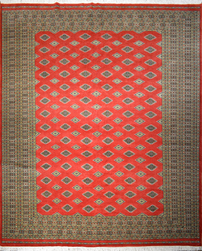 Bokhara Pende Carpet | 10'4" x 8'4" | Home Decor | Wool Area Rug
