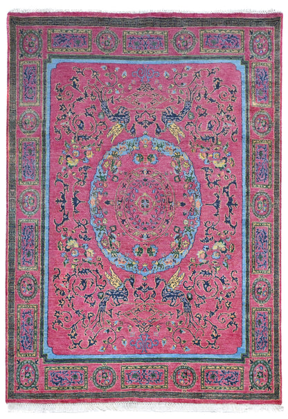Pavo Cristatus Carpet | 10'6" x 8' | Home Decor | Wool Area Rug