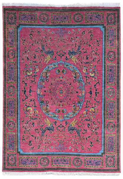 Pavo Cristatus Carpet | 10'6" x 8' | Home Decor | Wool Area Rug