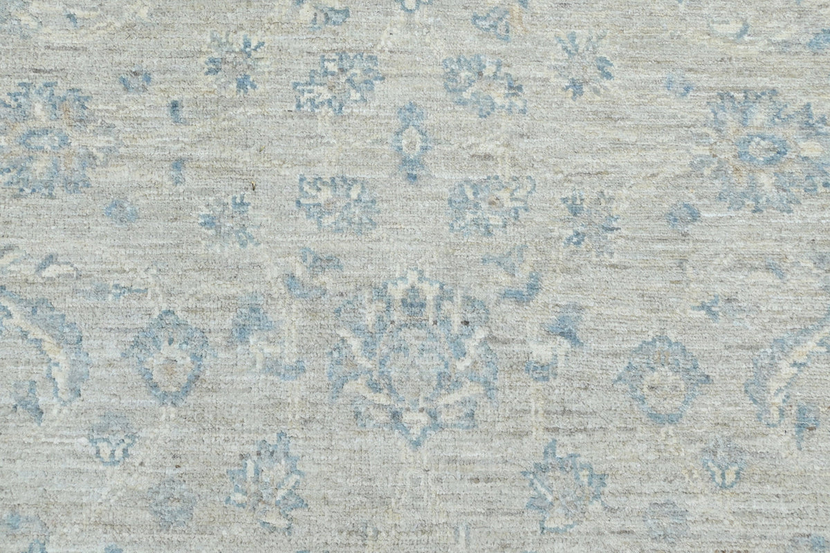 Faryab Lotus Gardens Carpet | 8'1" x 5'5" | Home Decor | Hand-knotted Wool Area Rug