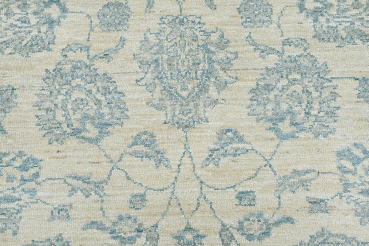 Faryab Lotus Gardens Rug | 5'10" x 4' | Home Decor | Hand-knotted Wool Area Rug