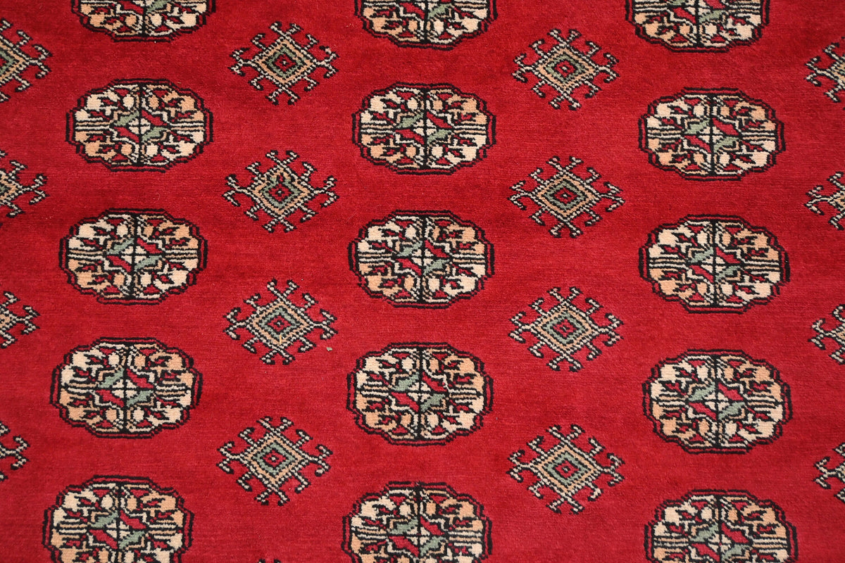 Bokhara Royal Tekke Carpet | 9'11" x 8'2" | Home Decor | Hand-knotted Wool Area Rug