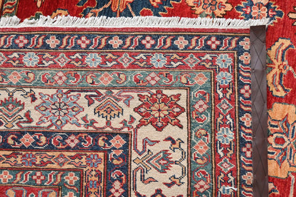 Kazakh Carpet | 10'3" x 8'2" | Home Decor | Hand-knotted Wool Area Rug
