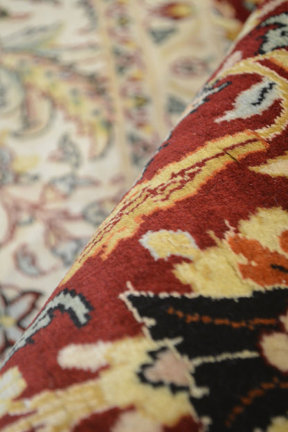Millefleurs Silk Carpet | 16'6" x 10'2" | Home Decor | Wool Area Rug