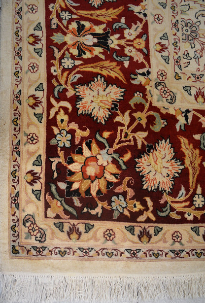 Millefleurs Silk Carpet | 16'6" x 10'2" | Home Decor | Wool Area Rug