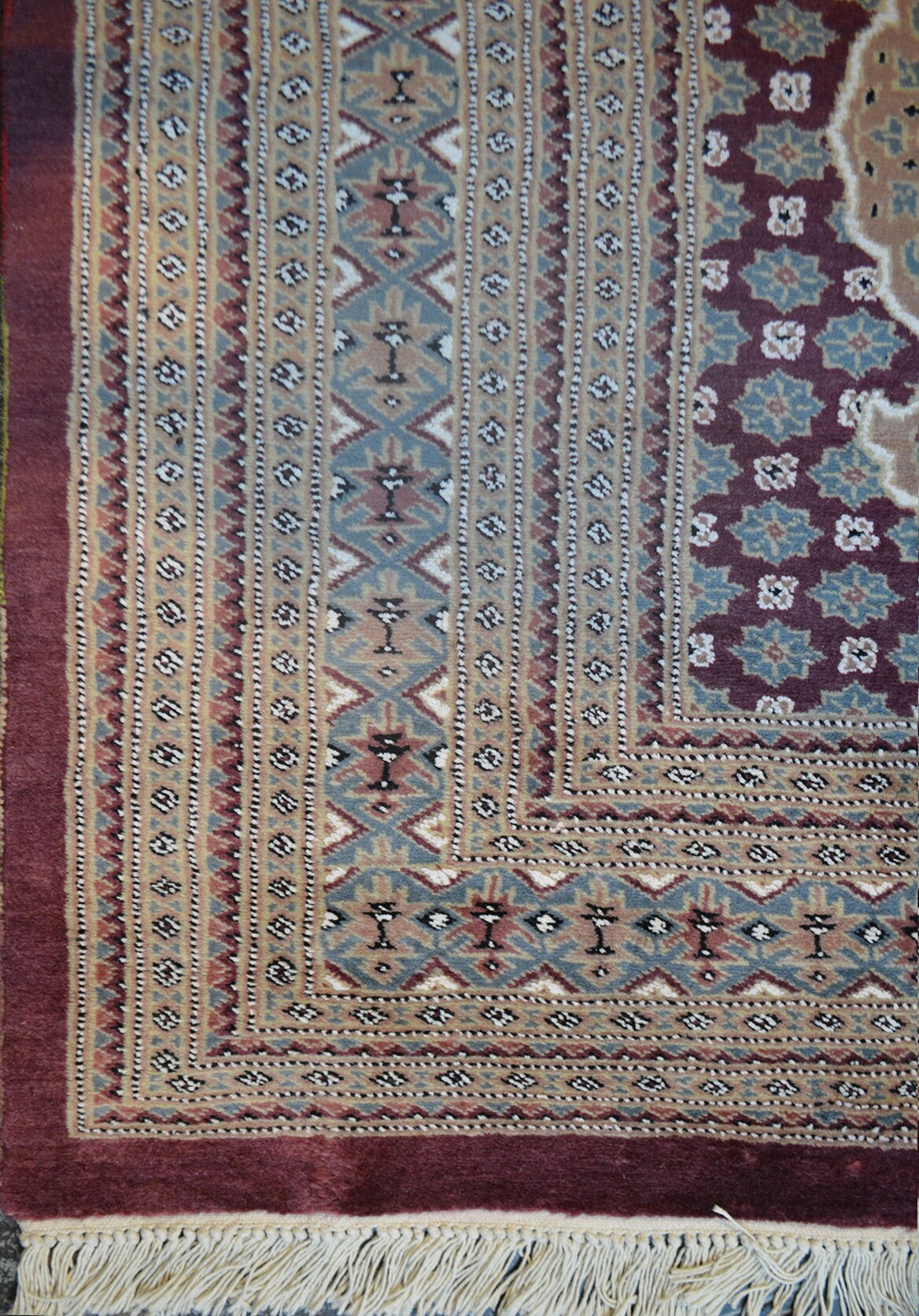 Bokhara Shalimar Carpet | 14'3" x 10'6" | Home Decor | Hand-knotted Wool Area Rug